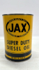 JAX Diesel Oil One US Quart Tin