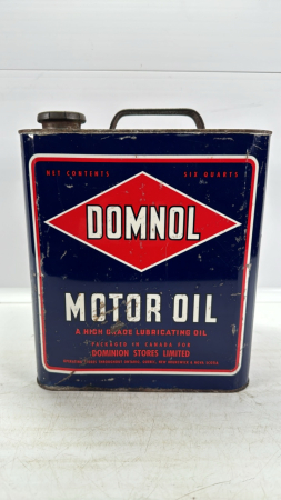 Domnol Motor Oil 6 Quart Tin