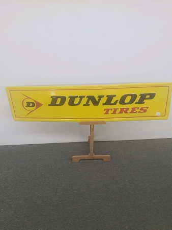 Dunlop Tires Metal Sign