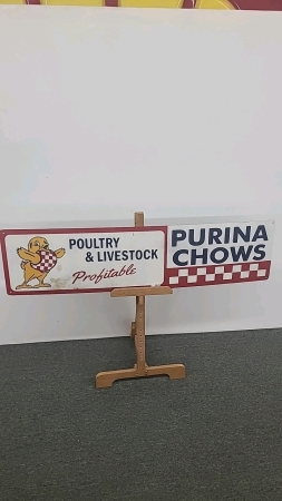 Purina Chows Metal Sign