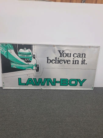 Lawn-Boy Aluminum Sign