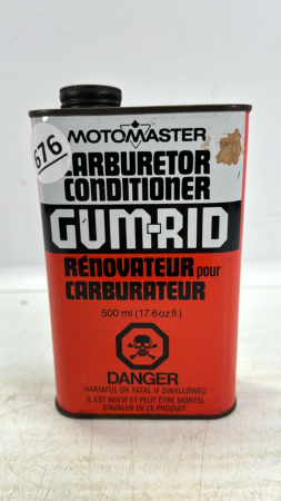 Moto-Master Carburetor Conditioner Tin