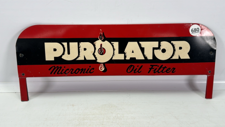 Purolator Oil Filter Sign