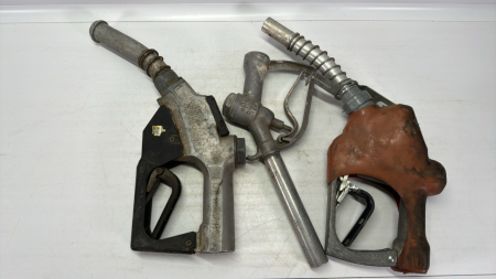 (3) Assorted Gas Pump Nozzles