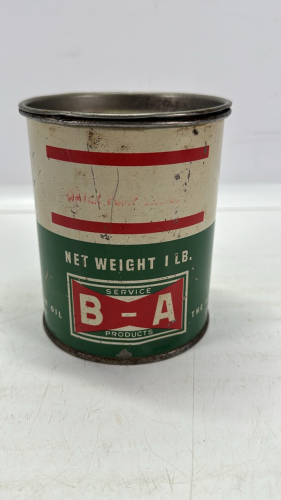 B-A 1lb Grease Tin