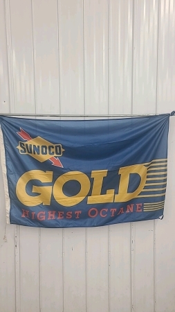 Sunoco Gold Highest Octane Flag