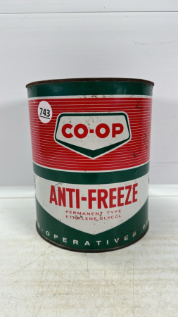 Co-Op Anti Freeze One Imperial Gallon Tin