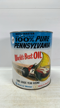 Moto-Master Oil One Imperial Gallon Tin