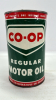 Co-Op Regular Motor Oil One Imperial Quart Tin