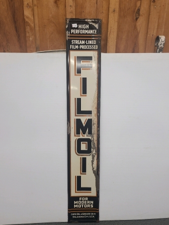 Filmoil Metal Sign