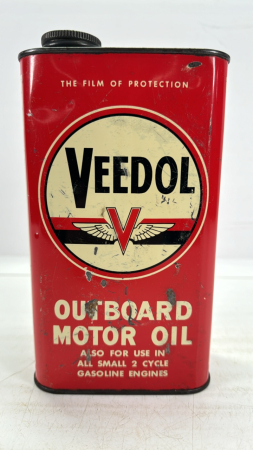 Veedol Outboard Motor Oil Imperial Quart Tin