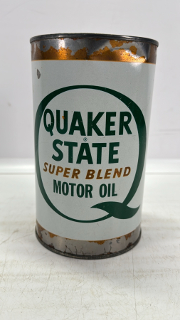 Quaker State Super Blend Motor Oil One Quart Tin