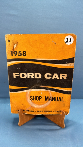 Ford 1958 Car Shop Manual