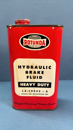 Rotunda Hydraulic Brake Fluid Tin