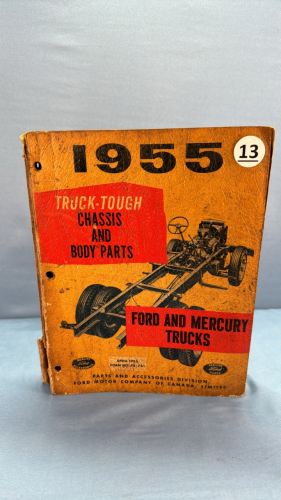 1955 Ford & Mercury Truck Chasis & Body Parts Book