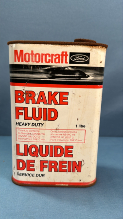 Motor-Craft Brake Fluid Tin