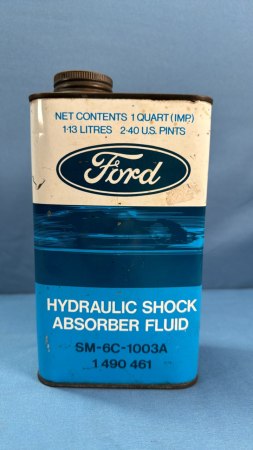 Ford Hydraulic Shock Absorber Fluid Tin