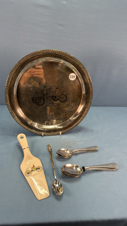 25 Years Ford of Canada Silver Tray