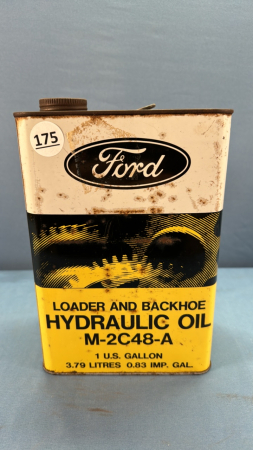 Ford Loader & Backhoe Hydrualic Oil Tin