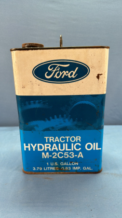 Ford Tractor Hydraulic Oil Tin