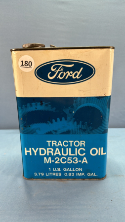 Ford Tractor Hydraulic Oil Tin