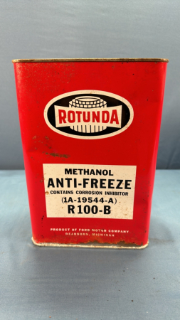 Rotunda Anti-Freeze One US Gallon Tin