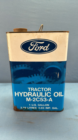 Ford Tractor Hydraulic Oil Tin