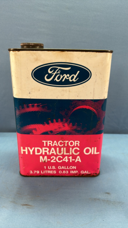 Ford Tractor Hydraulic Oil Tin