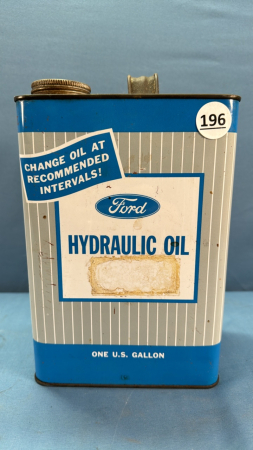 Ford Hydraulic Oil Tin