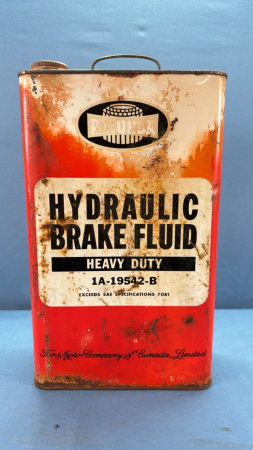 Rotunda Hydraulic Brake Fluid Tin