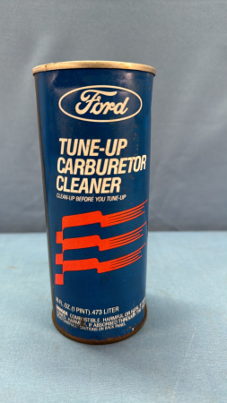 Ford Tuneup Carburetor Cleaner Tin