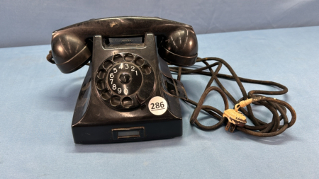 Rotary Dial Phone From the Milverton Garage