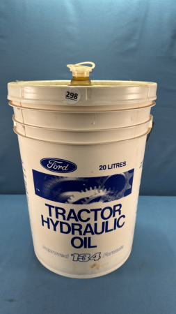 Ford 20 Litre Tractor Hydraulic Oil Plastic Pail