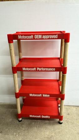 Motorcraft Plastic 4 Shelf Stand