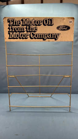 Ford Motooil Metal Rack