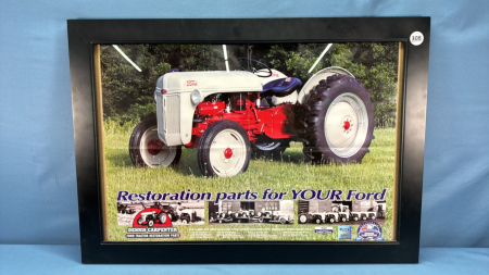 Framed Ford Tractor Magazine Centre Page