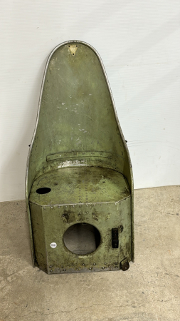 Vintage Metal Airplane Seat