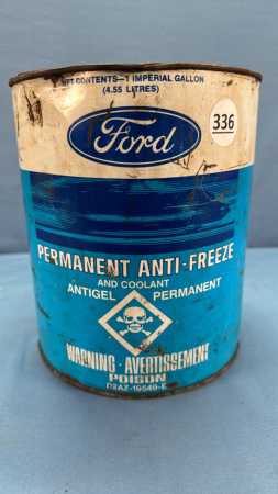 Ford Anti-Freeze One Imperial Gallon Tin