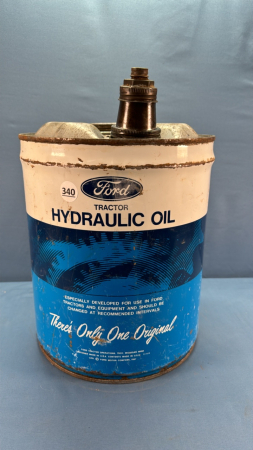 Ford Hydraulic Oil Pail 5 US Gallon