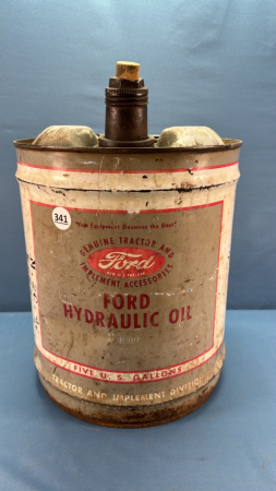 Ford Hydraulic Oil Pail 5 US Gallon