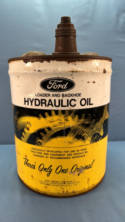 Ford Loader & Backhoe Hydraulic Oil Pail