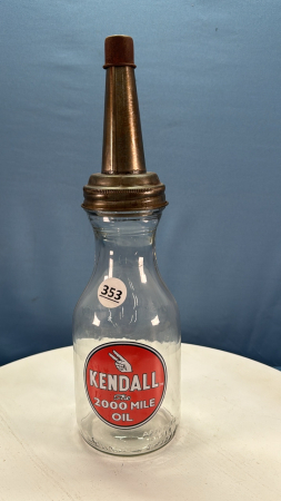 Kendall 1 Quart Oil Bottle