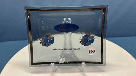 Ford Glass Plate from the Windsor Engine Plant