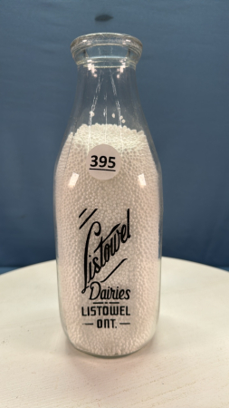 Listowel Dairies Silk Screened Quart