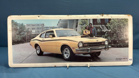 1973 Mercury Comet GT Cardboard Style Picture