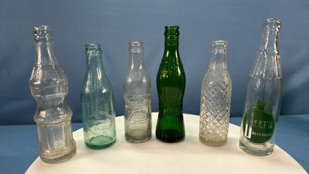 Assortment of Pop Bottles