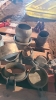 Lot of Aluminum Manure Fittings - 6