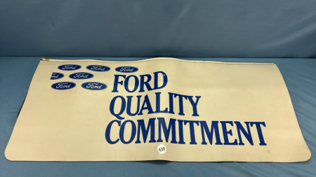 Ford Quality Commitment Fender Cover