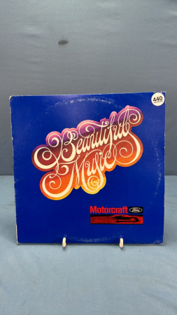 Motocraft Beautiful Music 33 RPM Record