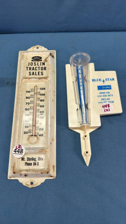 Ford Thermometer & Rain Gauge